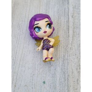 SML‎ purple fairy Angel Girl doll toy figure gold